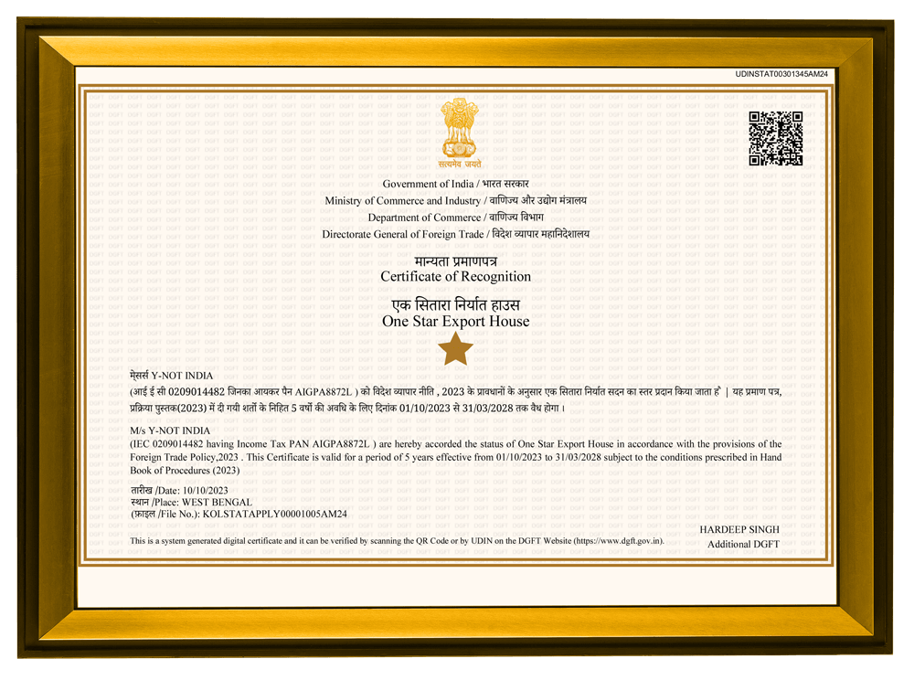 Star certificate